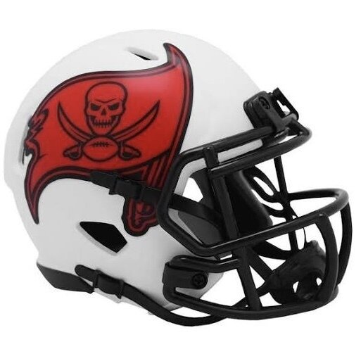 Tampa Bay Buccaneers Riddell Lunar Eclipse Mini Helmet