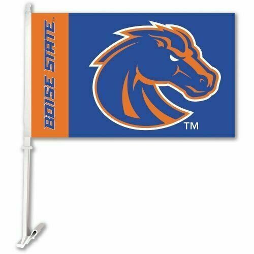 Boise State Broncos 12" x 15" Car Flag