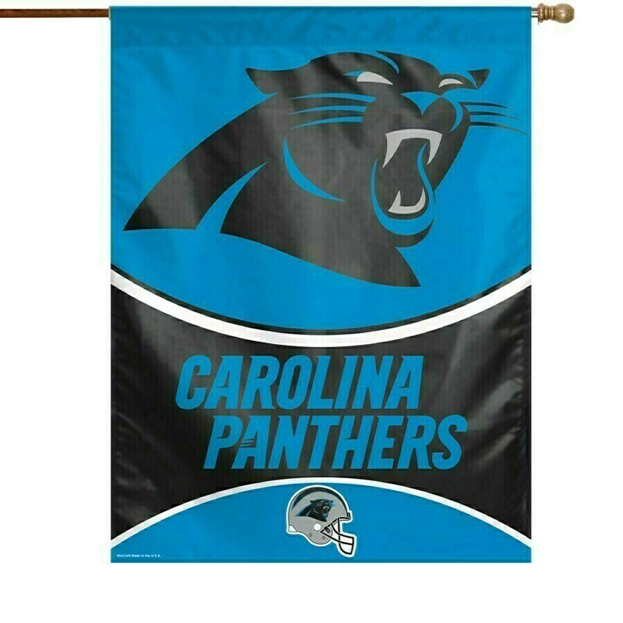 Carolina Panthers 27" x 37" Vertical Flag