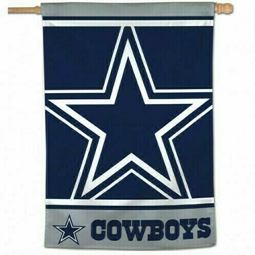 Dallas Cowboys Mega Logo 28" x 40" Vertical Flag