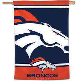 Denver Broncos 28" x 40" Vertical Flag
