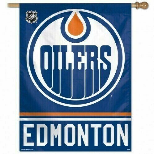 Edmonton Oilers 27" x 37" Vertical Flag