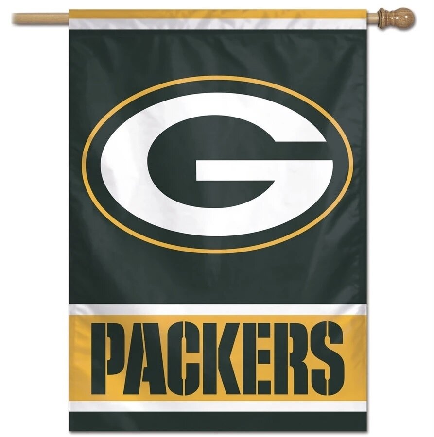 Green Bay Packers 28" x 40" Vertical Flag