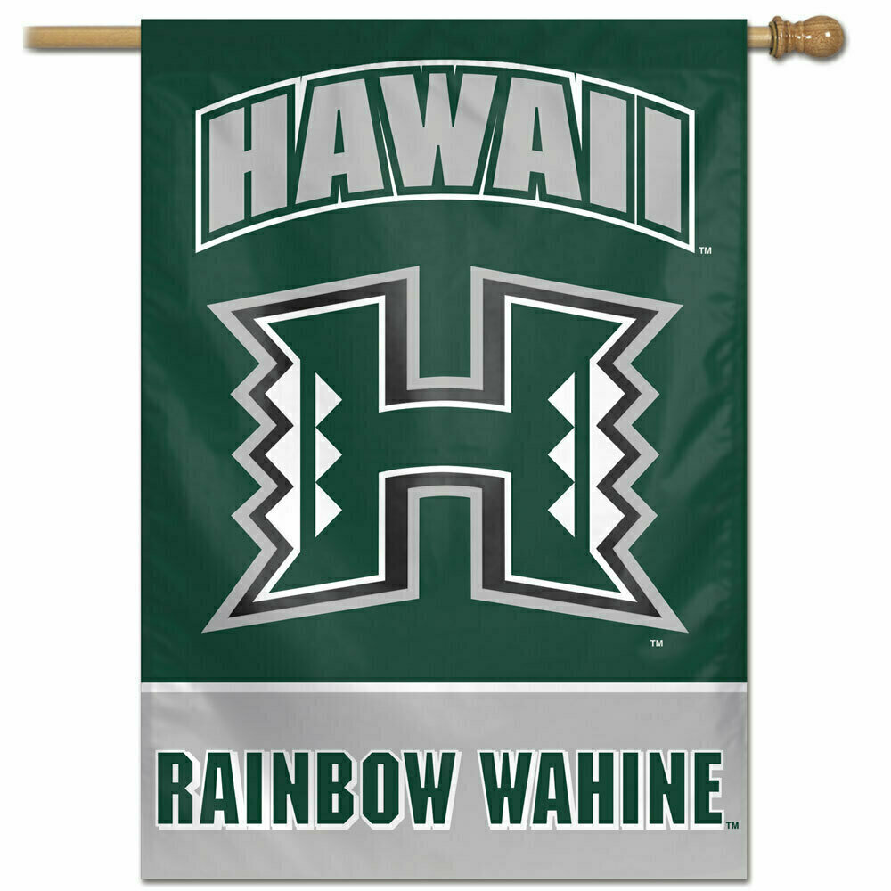 Hawaii Rainbow Warriors 28" x 40" Vertical Flag