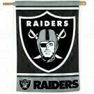 Las Vegas Raiders Logo 28 Las Vegas Raiders Logo 28" x 40" Vertical Flag