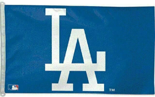 Los Angeles Dodgers Team Logo 3' x 5' Flag