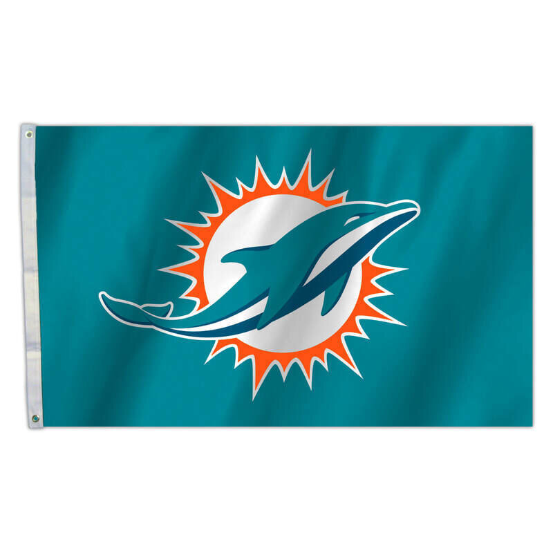 Miami Dolphins 3' x 5' Premium Flag