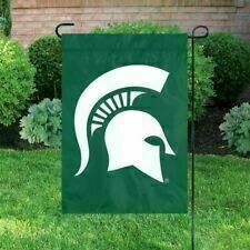 Michigan State Spartans 10.5" x 15" Party Animal Garden Flag