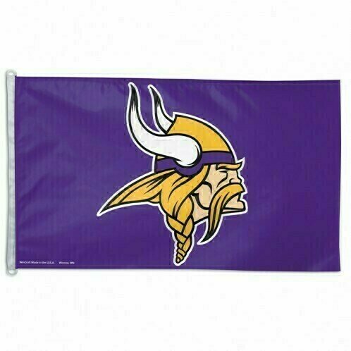 Minnesota Vikings Team Logo 3' x 5' Flag