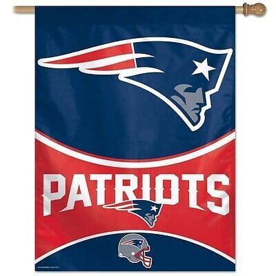 New England Patriots 27" x 37" Vertical Flag