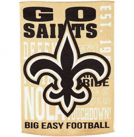 New Orleans Saints Big Easy 29" x 43" Decorative Team Flag
