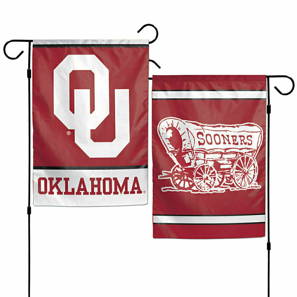 Oklahoma Sooners 12.5" x 18" Garden Flag 2-Sided