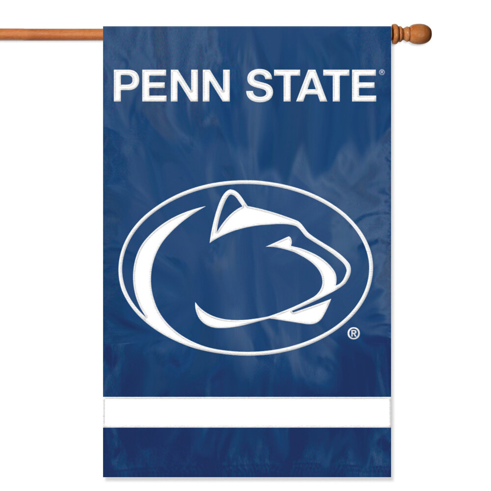 Penn State Nittany Lions 28" x 44" Vertical Embroidered 2 Sided Flag