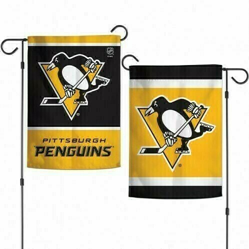 Pittsburgh Penguins 12.5" x 18" Premium 2-Sided Garden Flag
