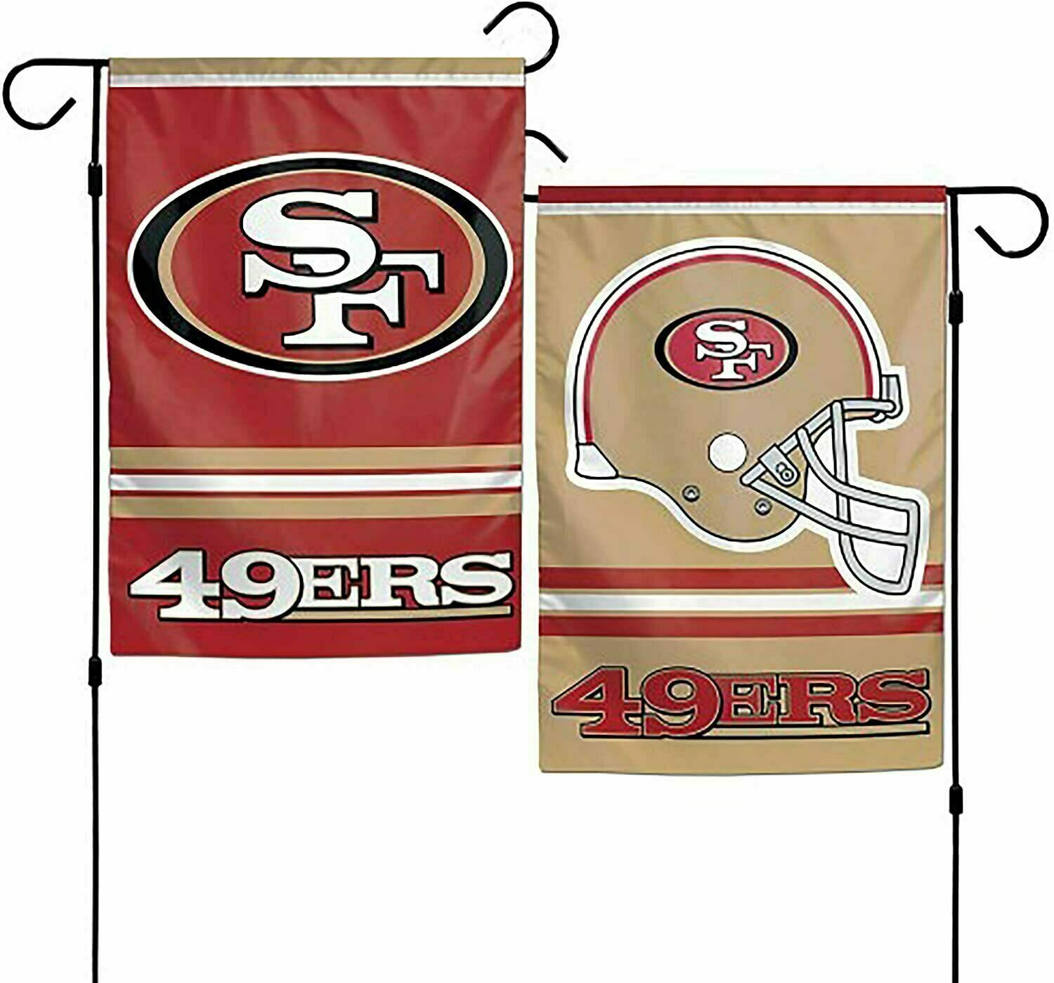 San Francisco 49ers 12.5" x 18" Premium 2-Sided Garden Flag