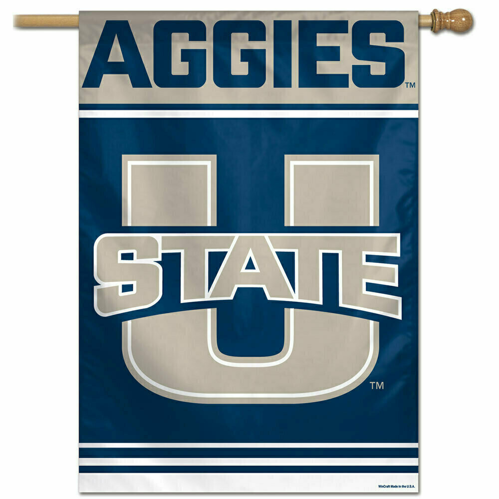 Utah State Aggies 28" x 40" Vertical Flag