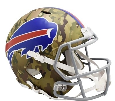 Buffalo Bills Camo Riddell Full Size Replica Helmet
