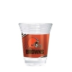 Cleveland Browns 2 Ounce Party Shot Glass