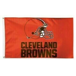 Cleveland Browns Orange 3' x 5' Deluxe Flag