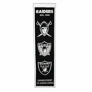 Las Vegas Raiders 8" x 32" Heritage Banner