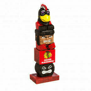 Chicago Blackhawks Tiki Totem Team Statue