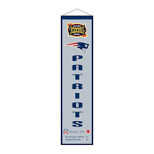 New England Patriots Super Bowl XXXVIII 8" x 32" Heritage Banner