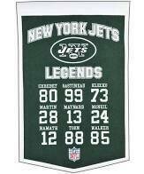 New York Jets Legends Banner New York Jets Legends Banner