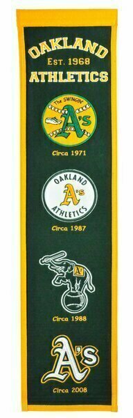 Oakland Athletics 8" x 32" Heritage Banner