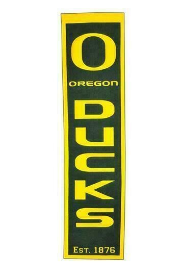 Oregon Ducks 8” x 32” Heritage Banner