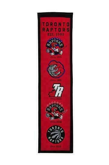 Toronto Raptors 8" x 32" Heritage Banner