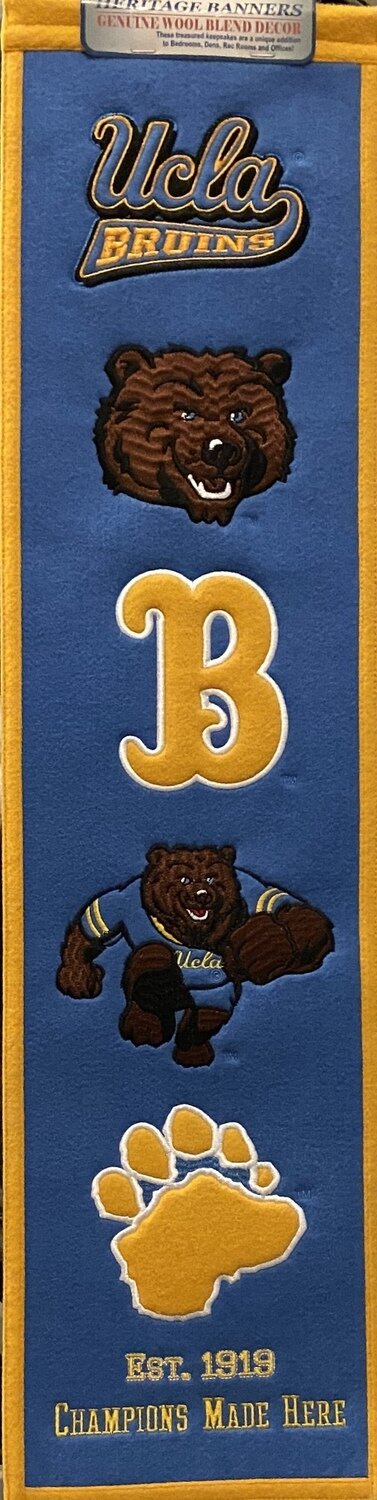 UCLA Bruins 8" x 32" Heritage Banner