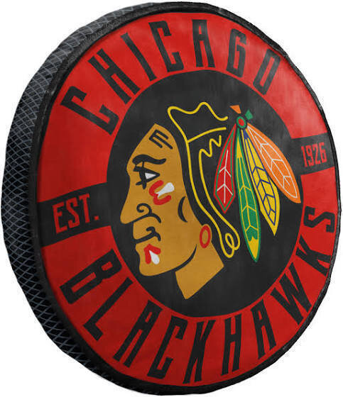 Chicago Blackhawks Super Plush Travel Cloud Pillow