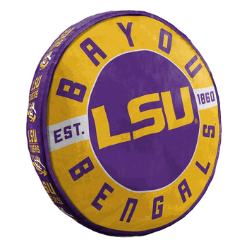 LSU Tigers Super Plush Travel Cloud Pillow
