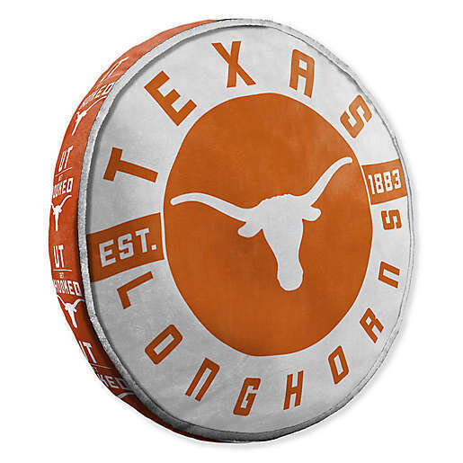 Texas Longhorns Super Plush Travel Cloud Pillow
