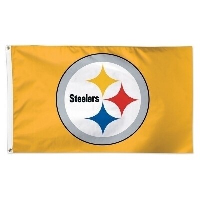 Pittsburgh Steelers 3' x 5' Deluxe Flag Pittsburgh Steelers 3' x 5' Deluxe Flag