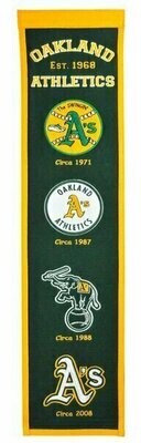 Athletics 8" x 32" Heritage Banner