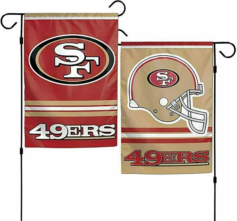 San Francisco 49ers 12.5" x 18" Premium 2-Sided Garden Flag