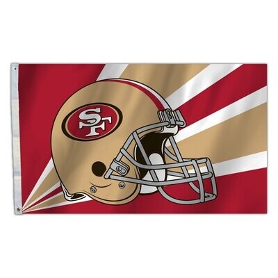 San Francisco 49ers 3' x 5' Premium Flag San Francisco 49ers 3' x 5' Premium Flag