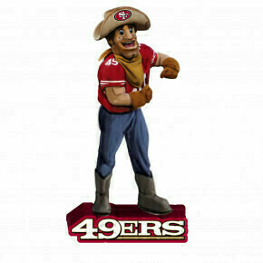 San Francisco 49ers Mascot Statue