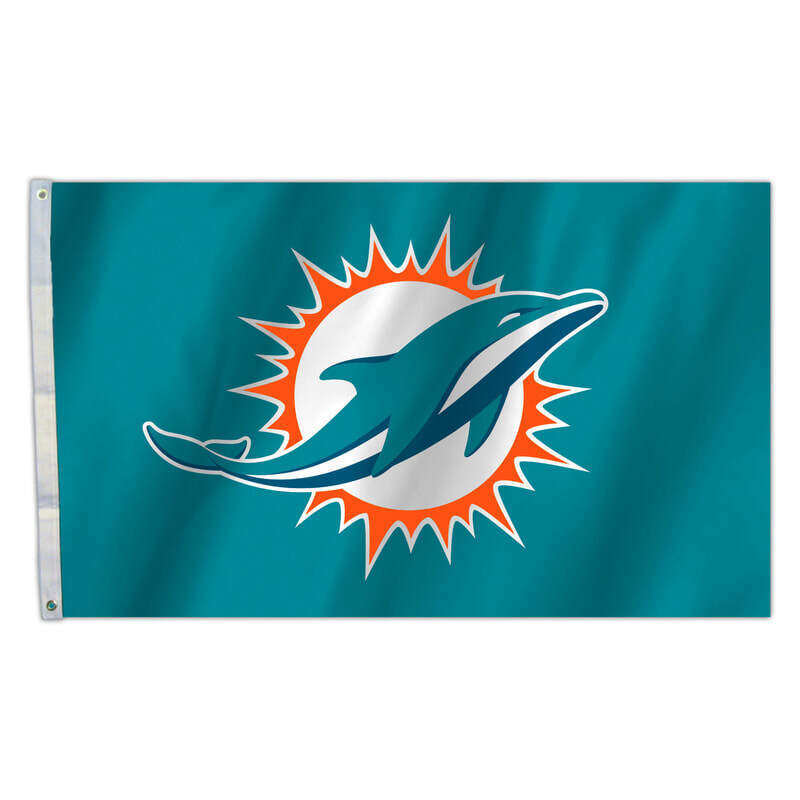 Miami Dolphins 3' x 5' Premium Flag Miami Dolphins 3' x 5' Premium Flag