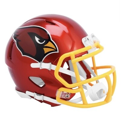 Arizona Cardinals Riddell Flash Alternate Revolution Speed Mini Helmet