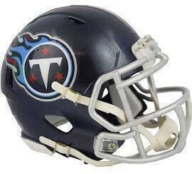 Tennessee Titans Riddell Speed Navy Mini Helmet