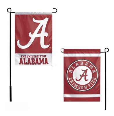 Alabama Crimson Tide 12.5" x 18" Premium 2-Sided Garden Flag