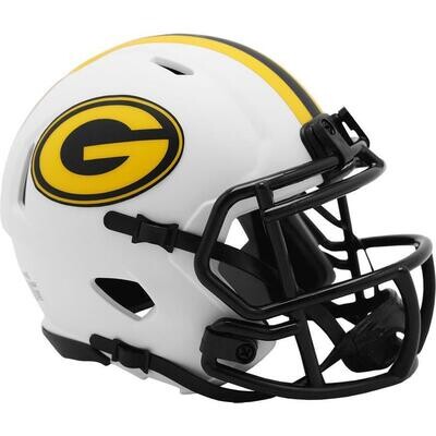Green Bay Packers Lunar Eclipse Riddell Mini Helmet