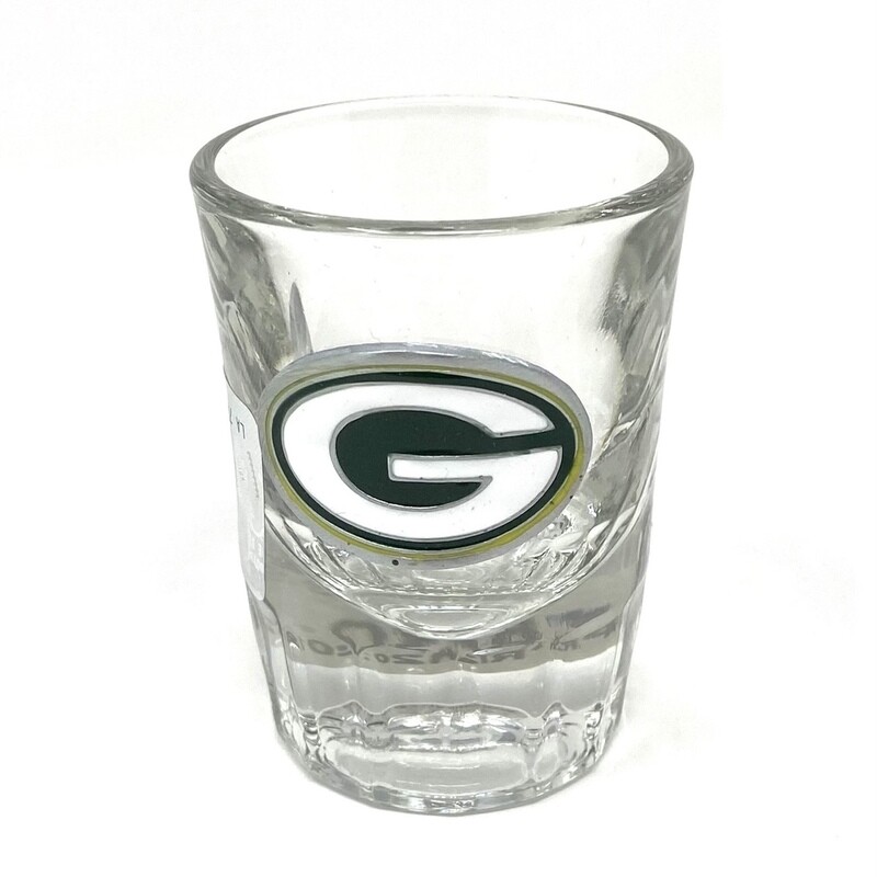 Green Bay Packers 2 Ounce Prism Shot Glass