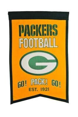 Green Bay Packers Go Pack Go Traditions Banner