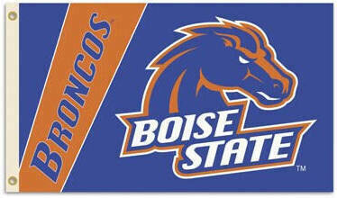 Boise State Broncos 3' x 5' Premium Flag Boise State Broncos 3' x 5' Premium Flag