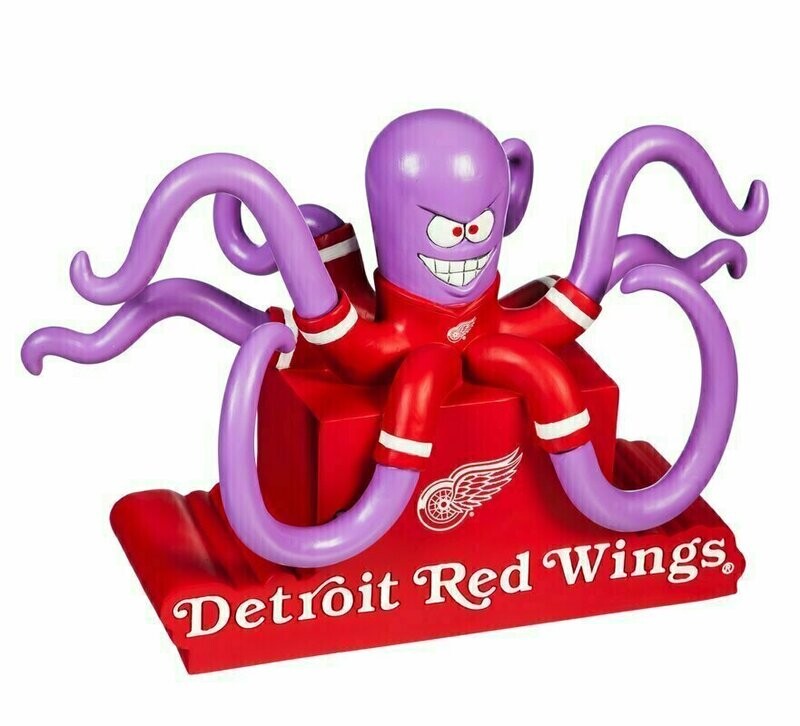 Detroit Red Wings Mascot Statue