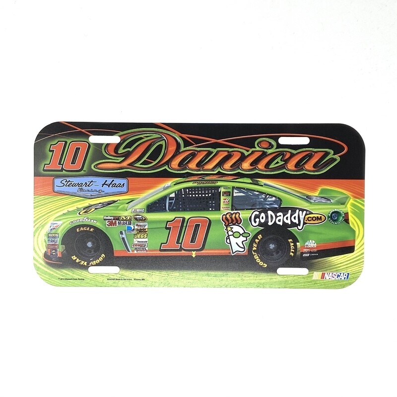 Danica Patrick Plastic License Plate