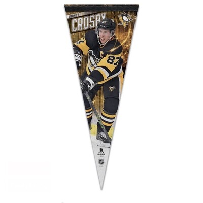 Pittsburgh Penguins Sidney Crosby 12" x 30" Premium Pennant